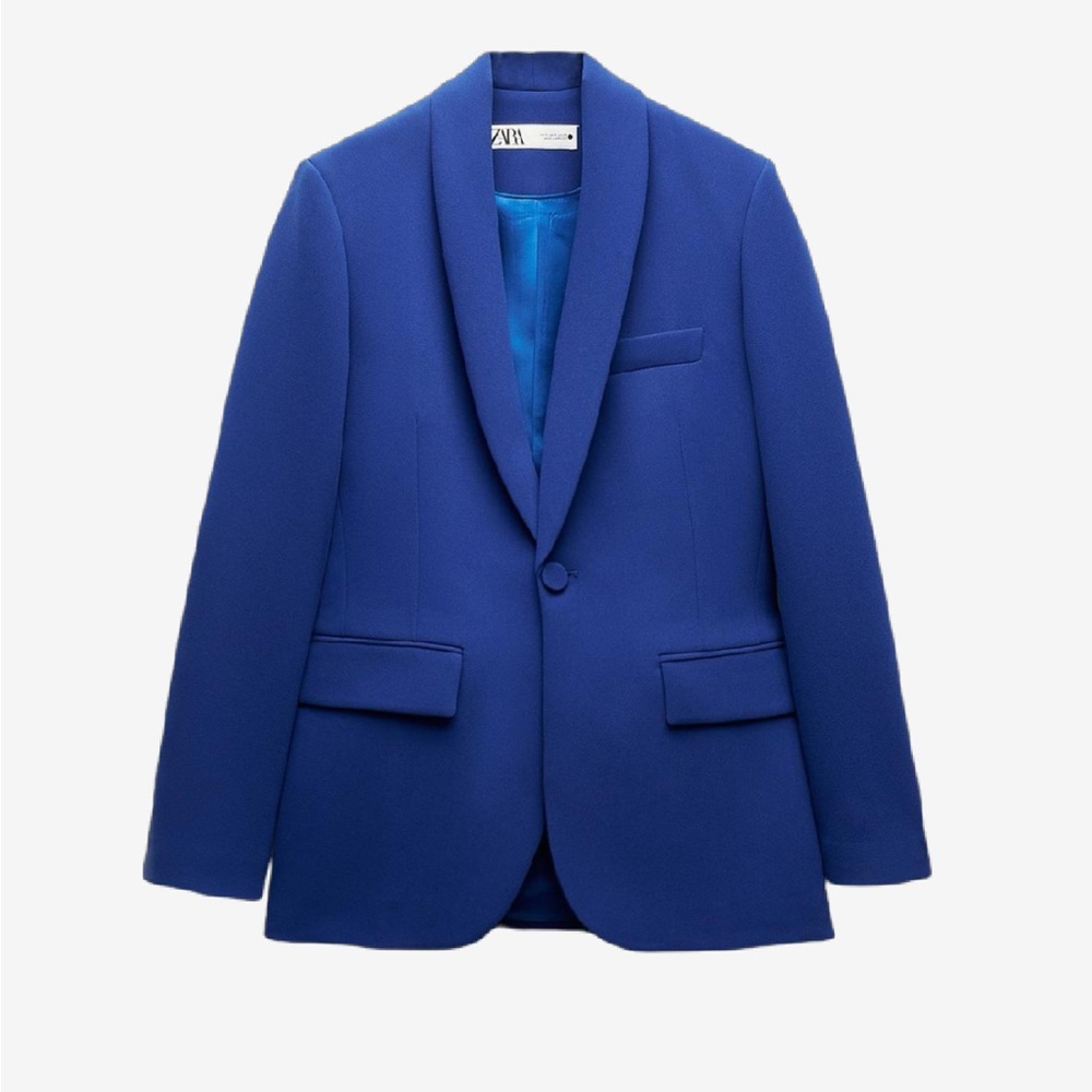 NWT Zara Royal Blue Blazer